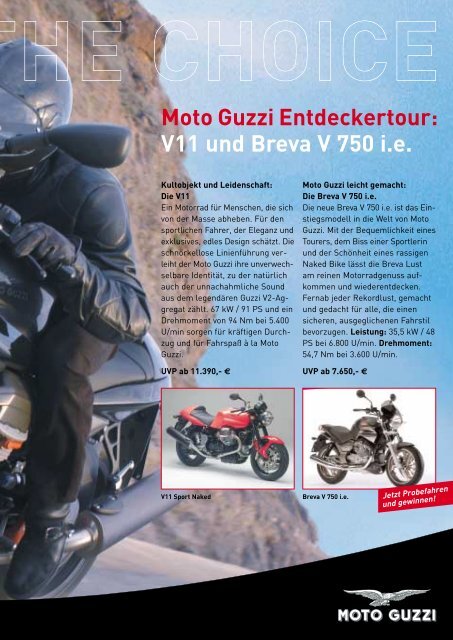 MOTO GUZZI 2003 - Das Moto Guzzi Portal