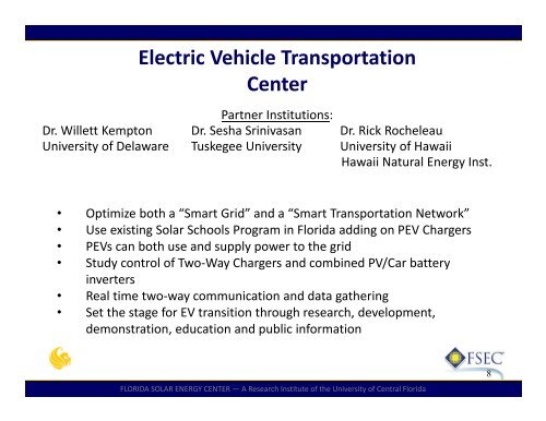 Florida's Plug-In Electric Vehicle Projections - Florida Solar Energy ...