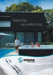 Download hier de algemene Hotspring Spa brochure ... - Fitness24