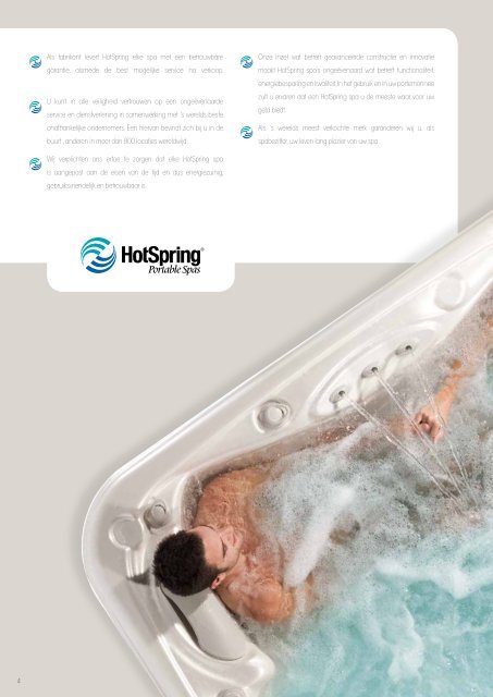 Download hier de algemene Hotspring Spa brochure ... - Fitness24