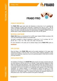 Technical DataSheet FRABO FRIO