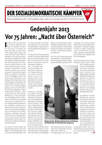 Ausgabe 2012/4 - Bund sozialdemokratischer Freiheitskämpfer