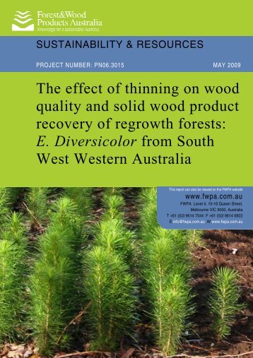 PN06.3015 Thinning regrowth WA.pdf - Forest and Wood Products ...