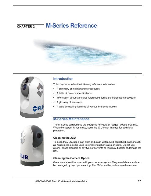 432-0003-00-12 Rev 140 M-Series Installation Guide ... - Flir Systems