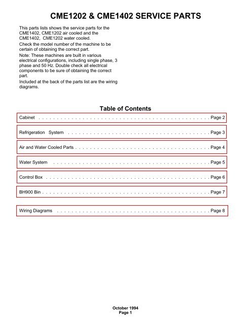 Scotsman Ice Machine Wiring Diagram - Complete Wiring Schemas