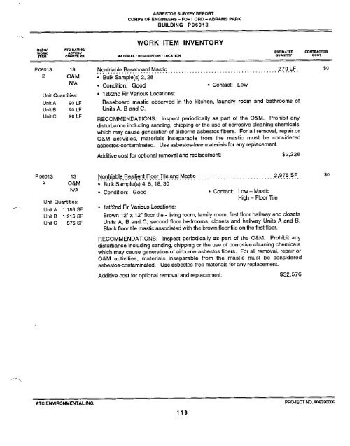 REMEDIAL ACTION WORK PLAN OPERABLE UNIT 2, LANDFILL ...