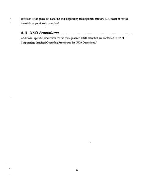 REMEDIAL ACTION WORK PLAN OPERABLE UNIT 2, LANDFILL ...