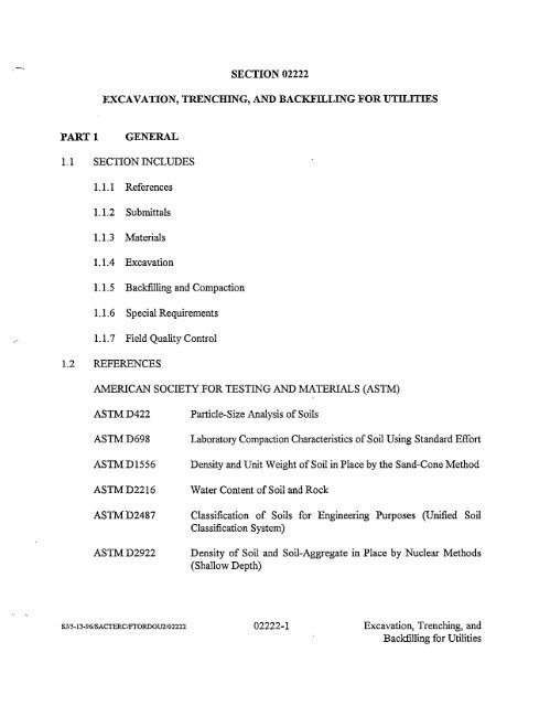 REMEDIAL ACTION WORK PLAN OPERABLE UNIT 2, LANDFILL ...