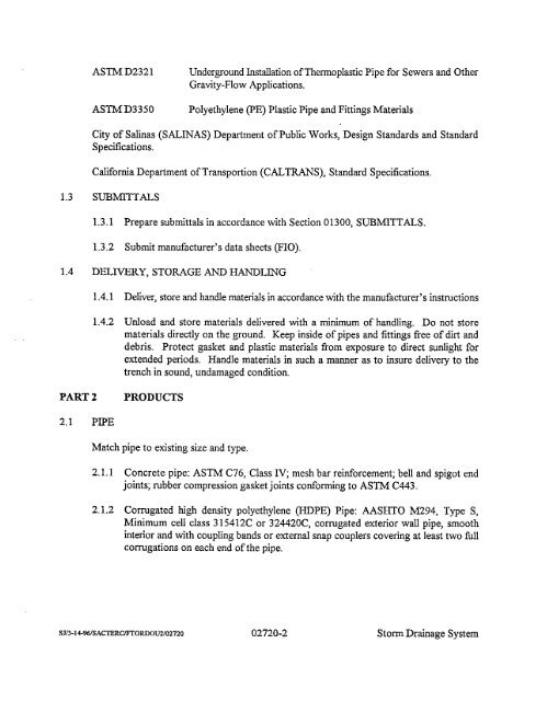 REMEDIAL ACTION WORK PLAN OPERABLE UNIT 2, LANDFILL ...