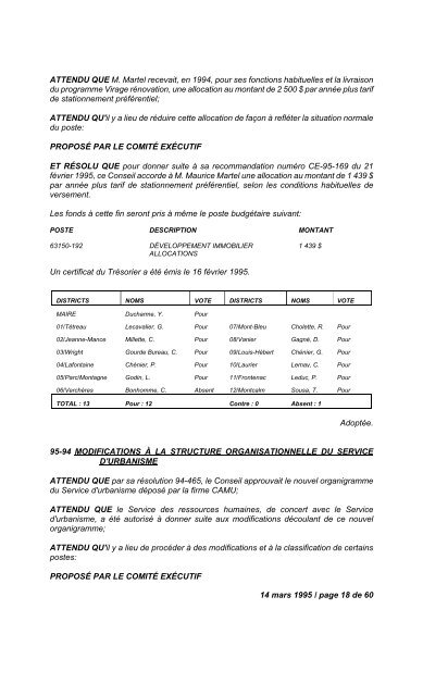 17 janvier 1995 / page 1 de 14 N U M É R O   1 ... - Ville de Gatineau