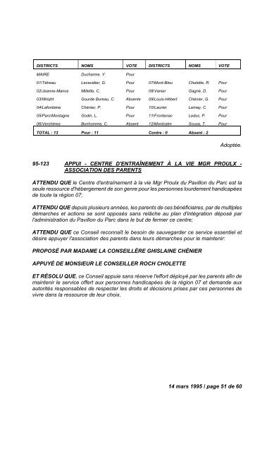 17 janvier 1995 / page 1 de 14 N U M É R O   1 ... - Ville de Gatineau