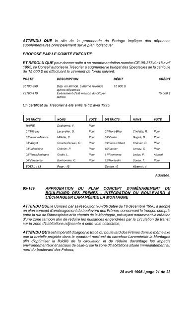 17 janvier 1995 / page 1 de 14 N U M É R O   1 ... - Ville de Gatineau