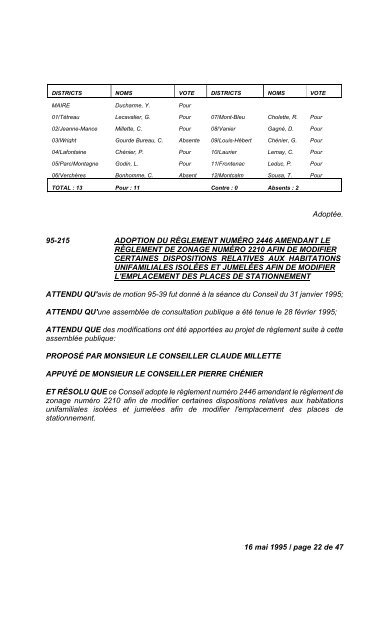 17 janvier 1995 / page 1 de 14 N U M É R O   1 ... - Ville de Gatineau