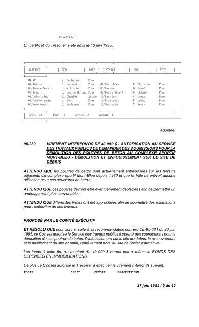 17 janvier 1995 / page 1 de 14 N U M É R O   1 ... - Ville de Gatineau