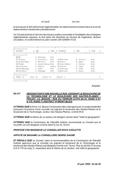 17 janvier 1995 / page 1 de 14 N U M É R O   1 ... - Ville de Gatineau