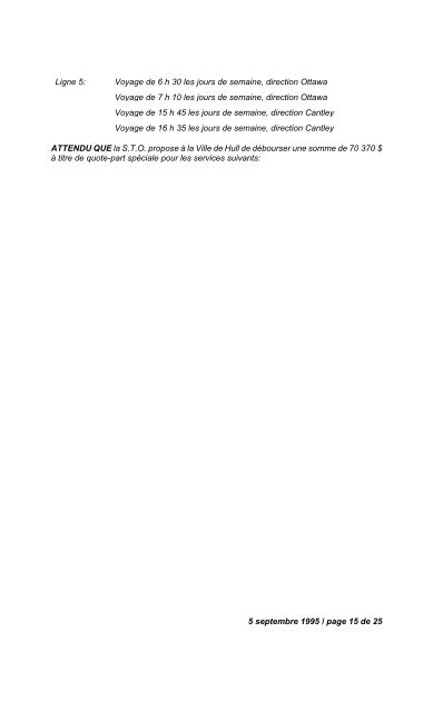 17 janvier 1995 / page 1 de 14 N U M É R O   1 ... - Ville de Gatineau