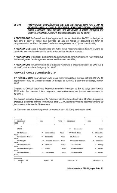 17 janvier 1995 / page 1 de 14 N U M É R O   1 ... - Ville de Gatineau