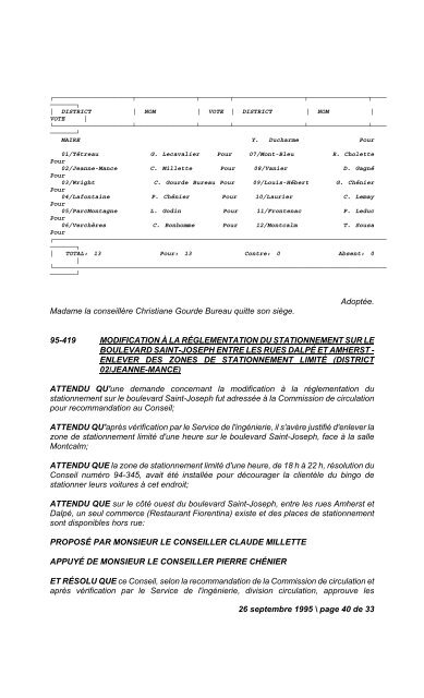 17 janvier 1995 / page 1 de 14 N U M É R O   1 ... - Ville de Gatineau