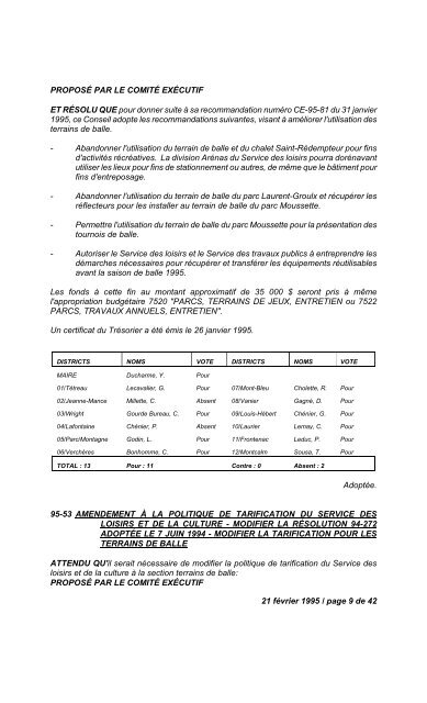 17 janvier 1995 / page 1 de 14 N U M É R O   1 ... - Ville de Gatineau