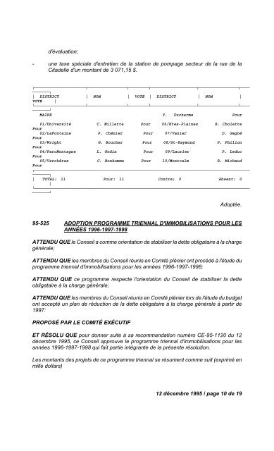 17 janvier 1995 / page 1 de 14 N U M É R O   1 ... - Ville de Gatineau