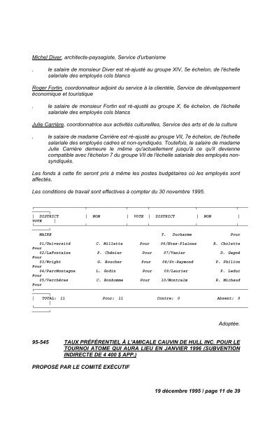 17 janvier 1995 / page 1 de 14 N U M É R O   1 ... - Ville de Gatineau