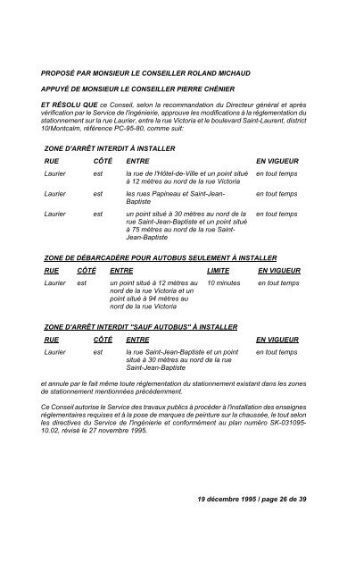 17 janvier 1995 / page 1 de 14 N U M É R O   1 ... - Ville de Gatineau