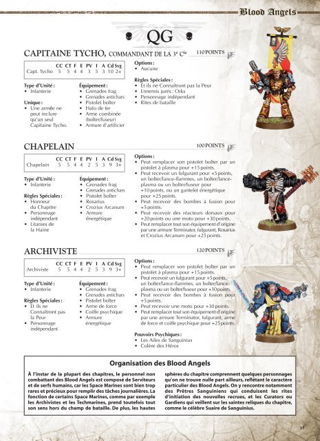 Codex Fr - Games Workshop