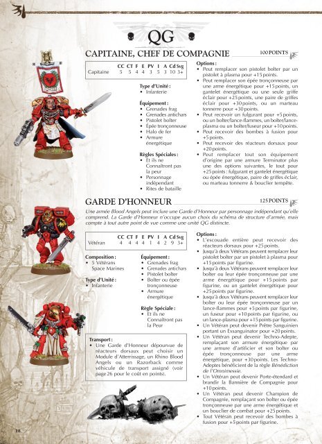 Codex Fr - Games Workshop