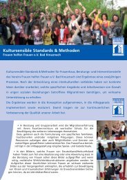 Entwicklung kultursensibler Standards & Methoden für Frauenhaus ...