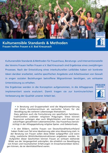 Entwicklung kultursensibler Standards & Methoden für Frauenhaus ...