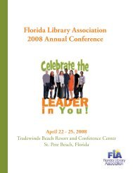 Conference Program - Florida Library Association