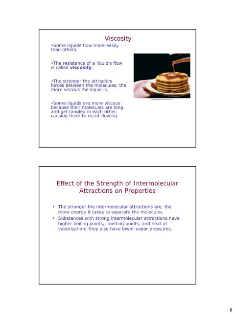 Ch 12. Learning Objectives The Physical States of Matter