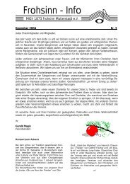 Info 3-2004 (pdf) - MGV 1873 Frohsinn Mutterstadt eV
