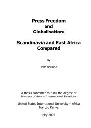 Press Freedom and Globalisation - International Press Institute