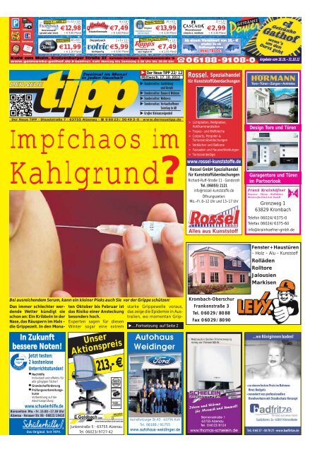 213,- € - Der Neue Tipp | www.derneuetipp.de