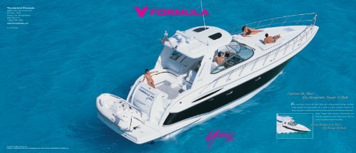 2006 Formula Yacht Brochure - Formula Boats