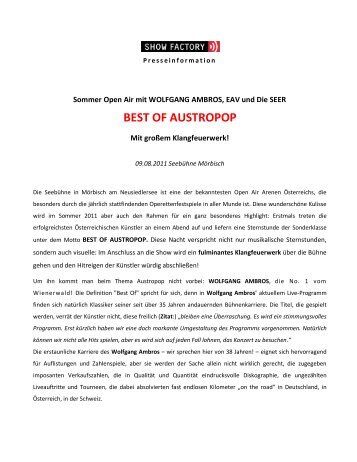 BEST OF AUSTROPOP