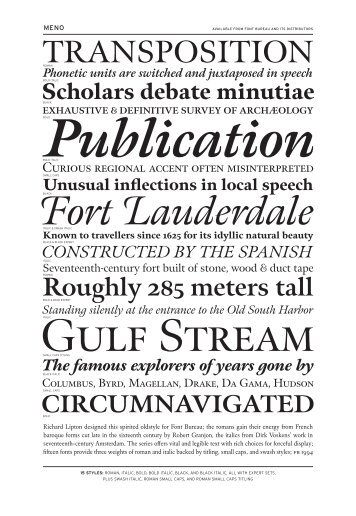 Gulf Stream - Font Bureau