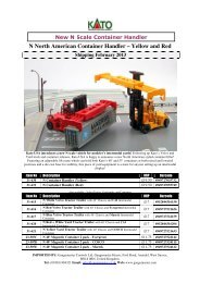 N North American Container Handler – Yellow and Red