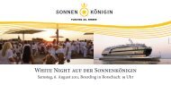 White Night auf der Sonnenkönigin - gastro-tipp.ch