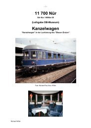 11 700 Nür - Historische Eisenbahn Frankfurt
