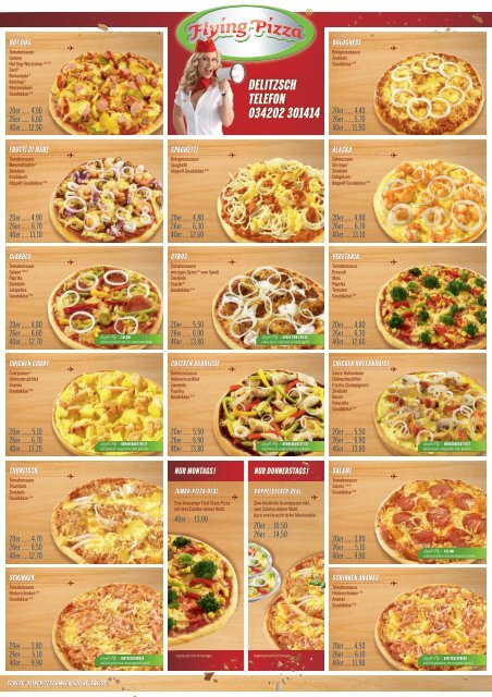 PDF Speisekarte zum Download - Flying Pizza