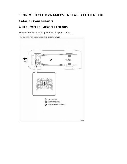 Icon Vehicle Dynamics Installation Guide Toyota Fj Cruiser Community