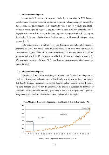 “Microsseguros: Risco de Renda, Seguro Social e a Demanda por ...