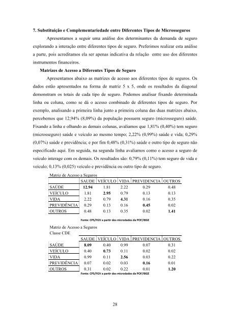 “Microsseguros: Risco de Renda, Seguro Social e a Demanda por ...