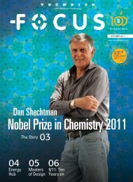 Dan Shechtman - Technion Focus Magazine