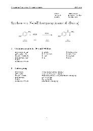 Synthese von N-(4-Ethoxyphenyl)harnsto (Dulcin)