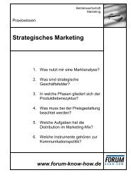 Strategisches Marketing