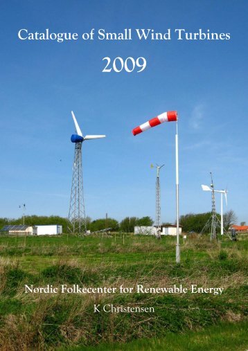 Catalogue of small wind turbines 2009 - Nordic Folkecenter for ...