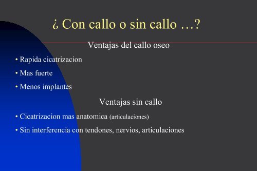 Osteosintesis biologica en el tratamiento de fracturas